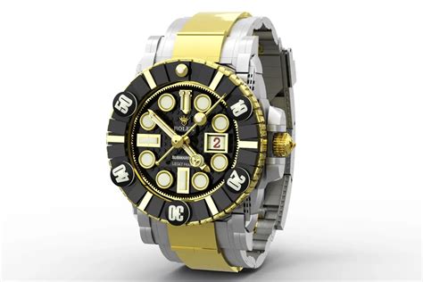 rolex lego watch|rolex submariner lego.